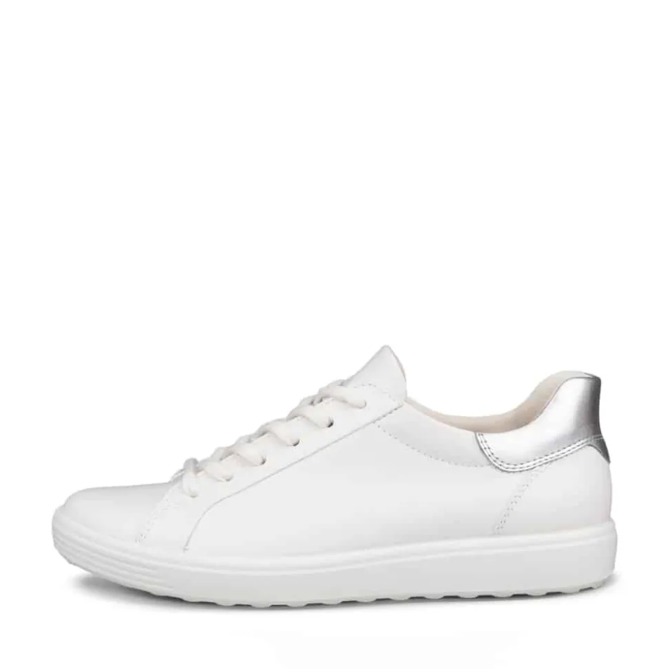 Ecco Soft 7 W Easy Slip Lace Sneakers Dame