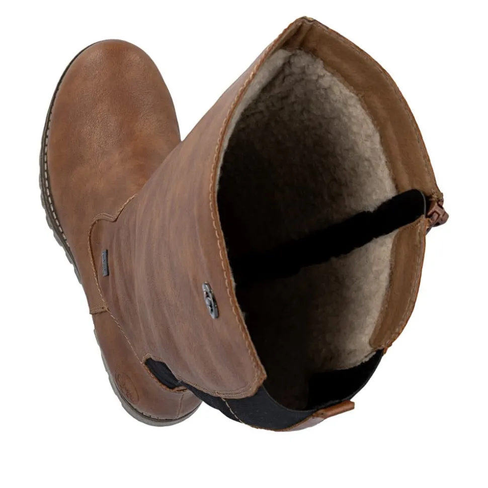 Rieker Lang Støvle Dame