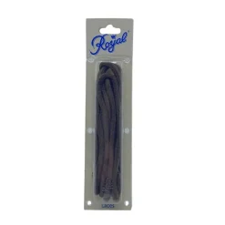 Royal Rund Snørebånd Brun 65 cm